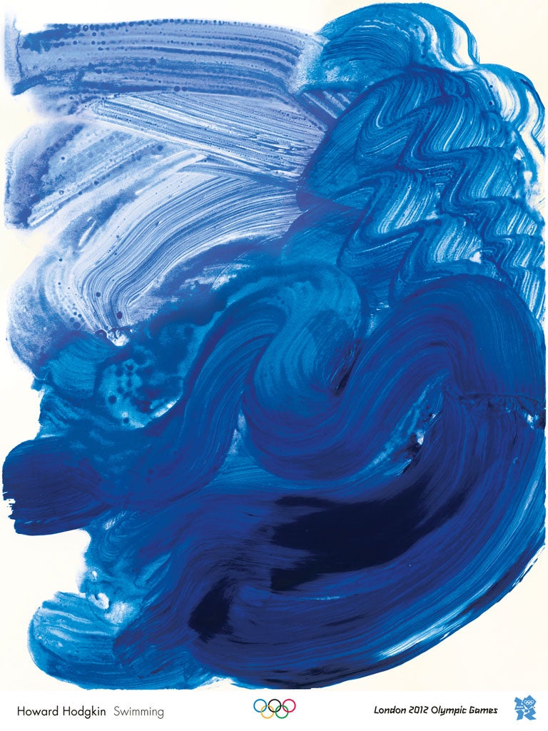 Howard Hodgkin - 'Swimming'