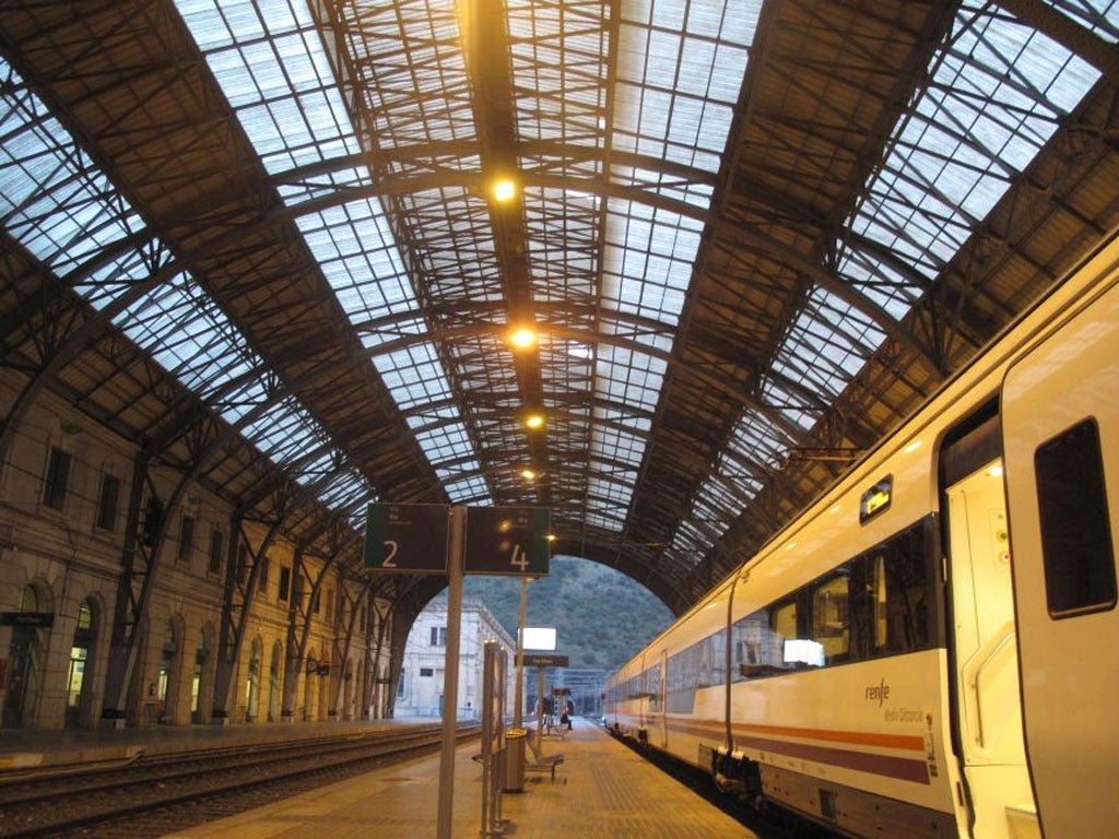 Bigger the better: Portbou station in Catalonia