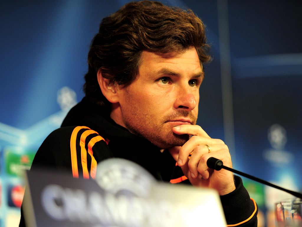 Andre Villas-Boas: 'I believe a win will put us back on track, but you need a good run'