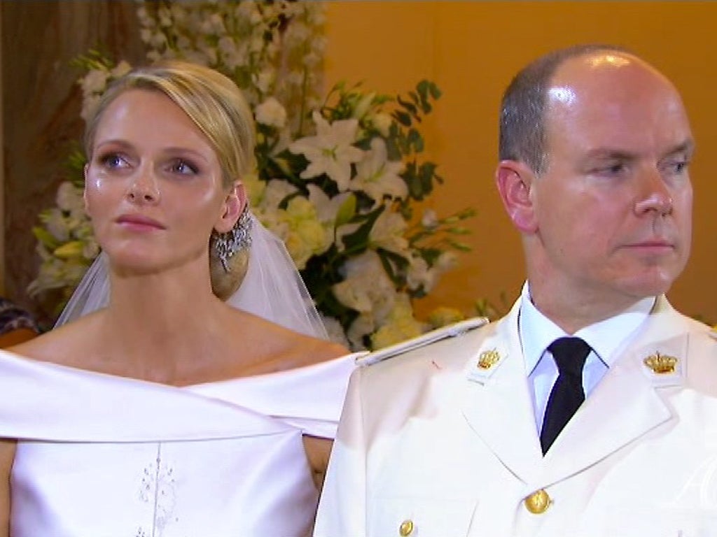 Prince Albert of Monaco and his wife, Princess Charlene, have accepted an offer of damages over a Sunday Times story which suggested she was reluctant to marry him