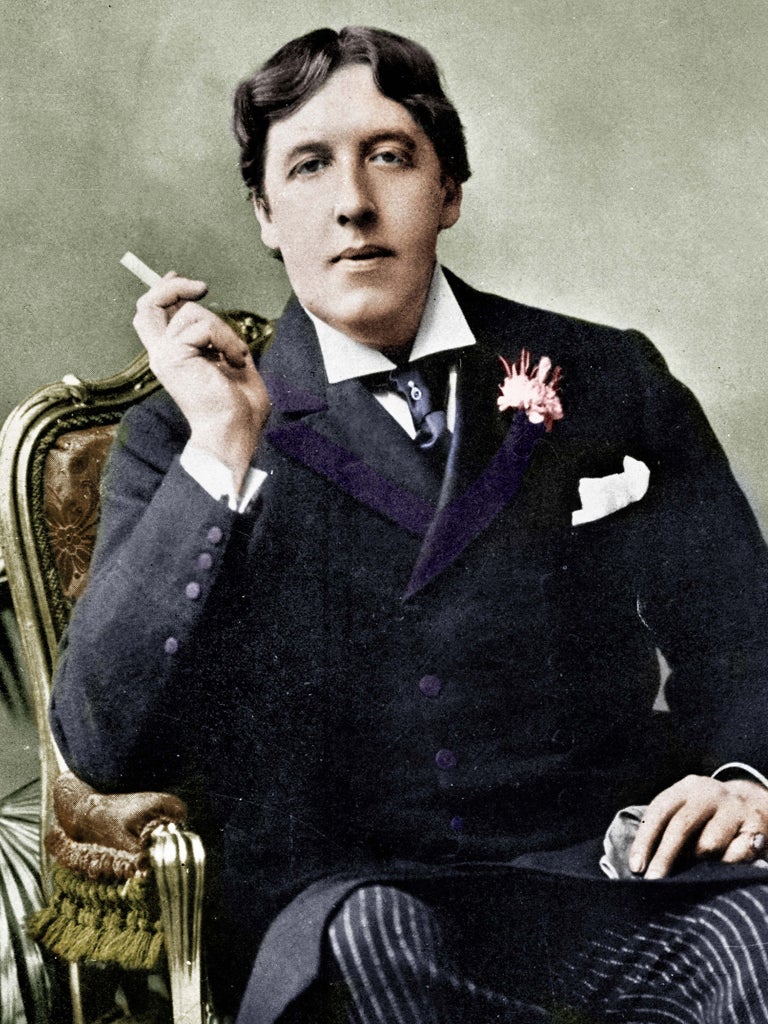 Oscar Wilde: 'He has one of those characteristic British faces that, once seen, is never remembered'