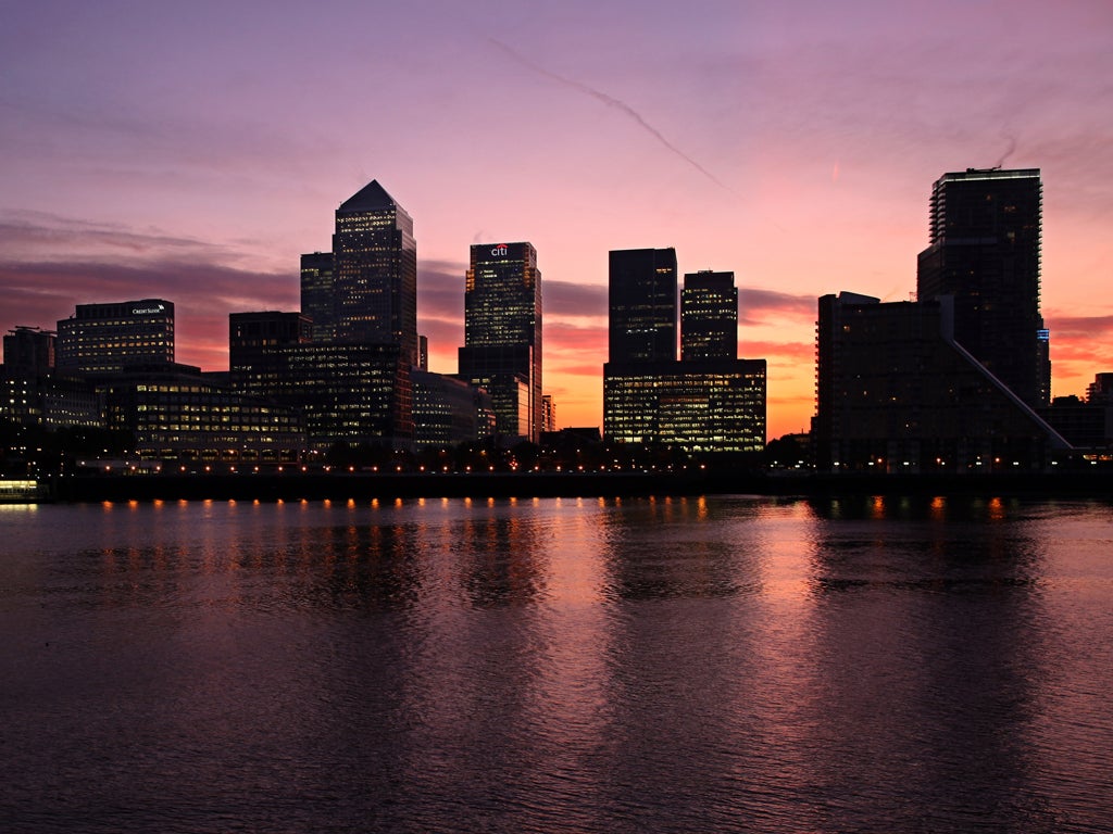 They are targeting one of the capital’s "economic power centres" Canary Wharf.