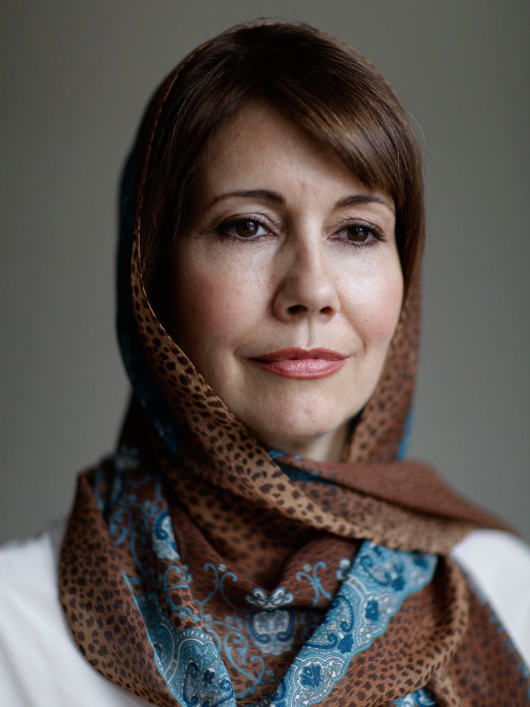 Television presenter and author Kristiane Backer converted to Islam in 1995