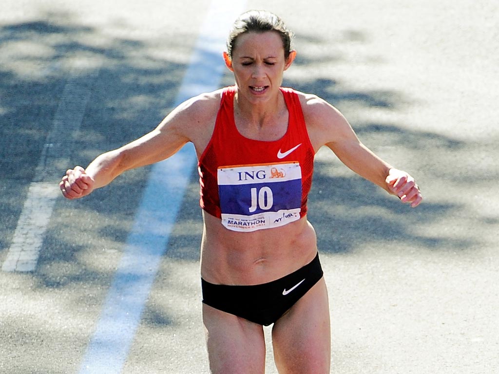 Jo Pavey finished ninth in New York