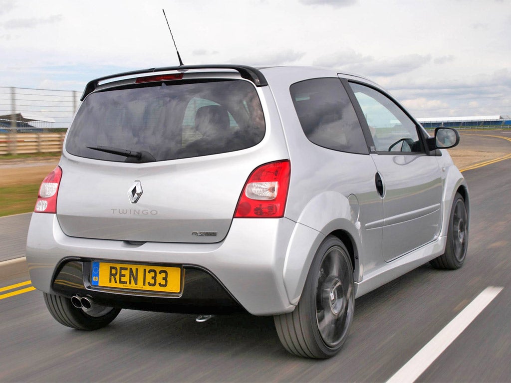 Sporty little beast: Renault Twingo