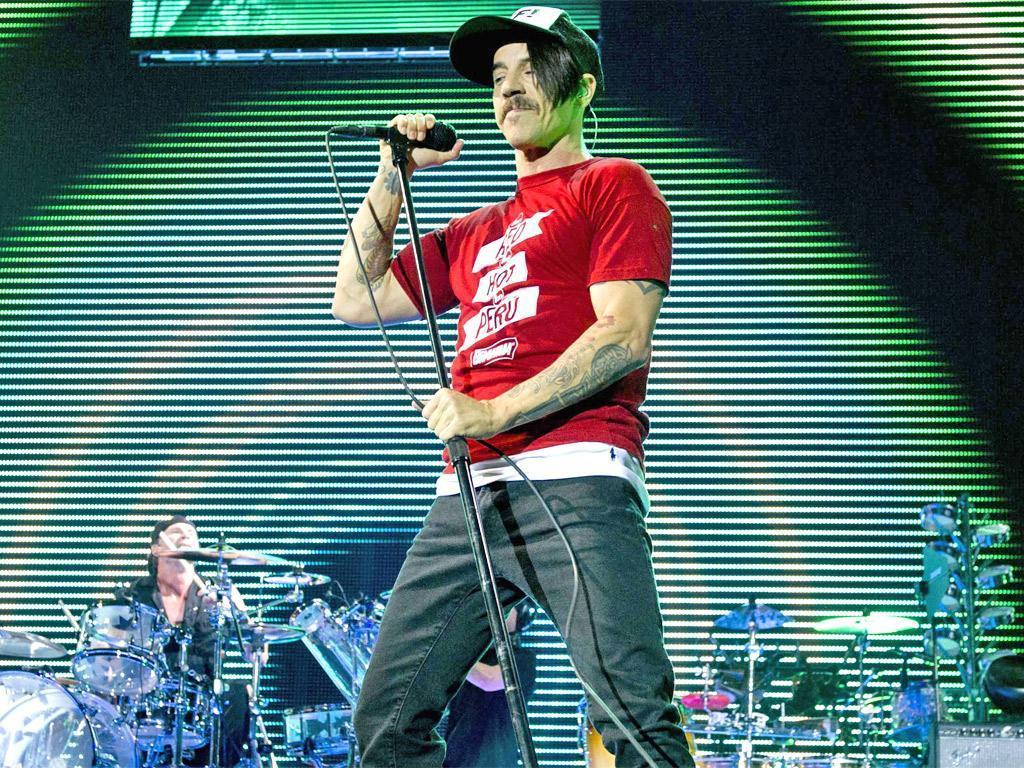 Mr spice guy: Red Hot Chili Peppers frontman Anthony Kiedis