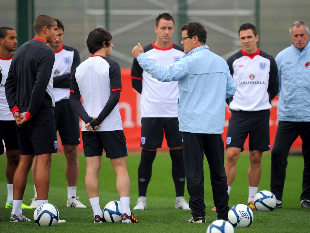 Jagielka was the only absentee from training today