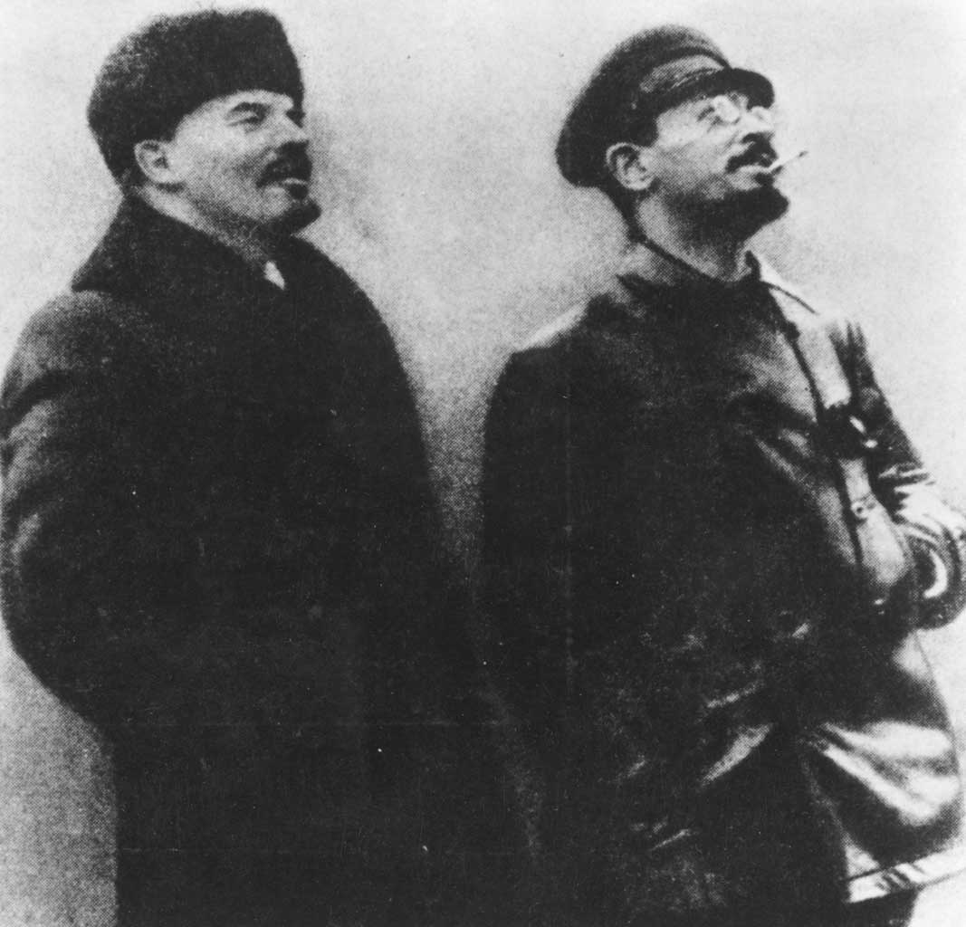 Comrade capitalists? Vladimir Ilyich Lenin and Leon Trotsky