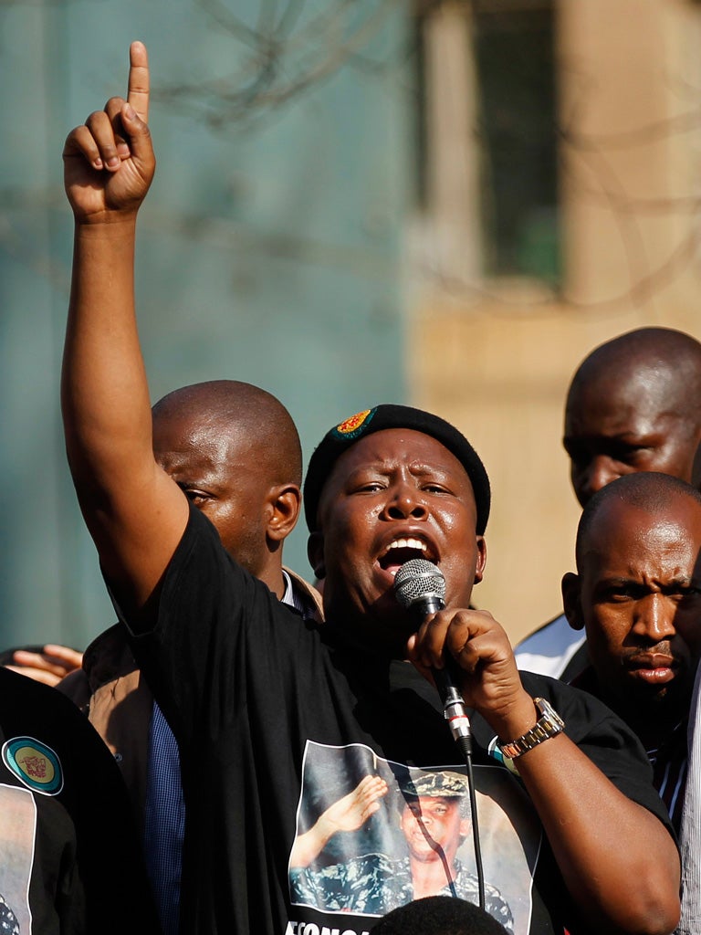 Julius Malema is very popular among the poor and can pick up his political career later