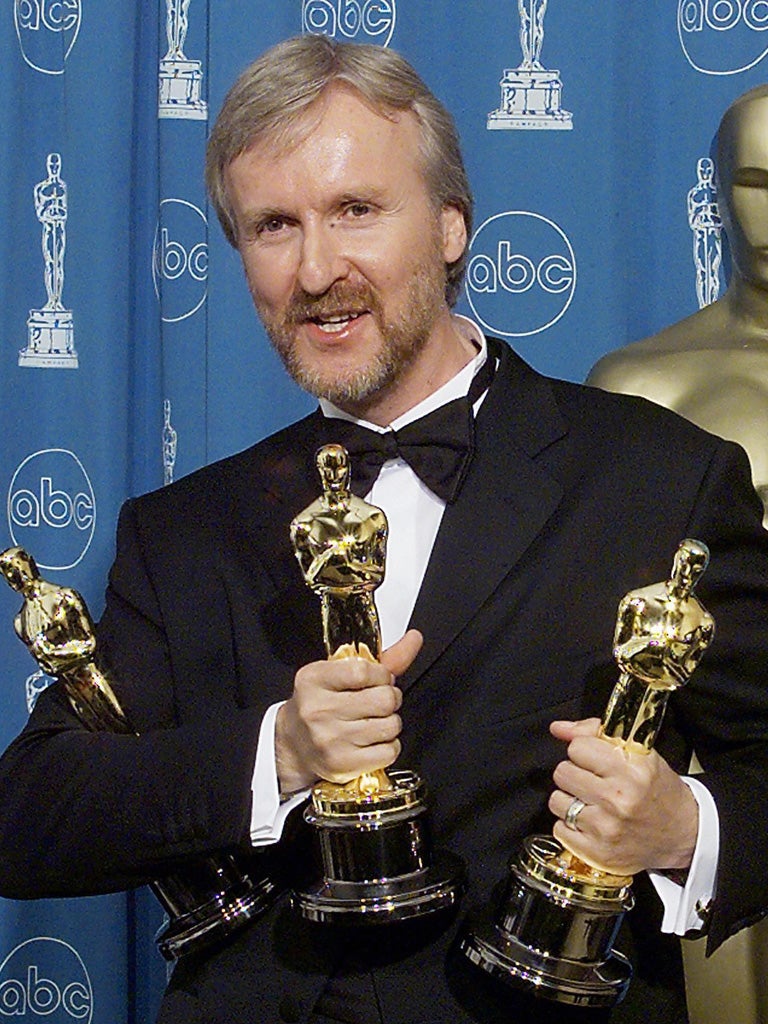 Oscar-winning film director James Cameron