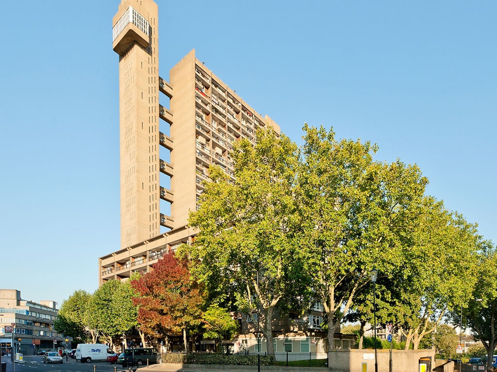 Trellick Tower in west London