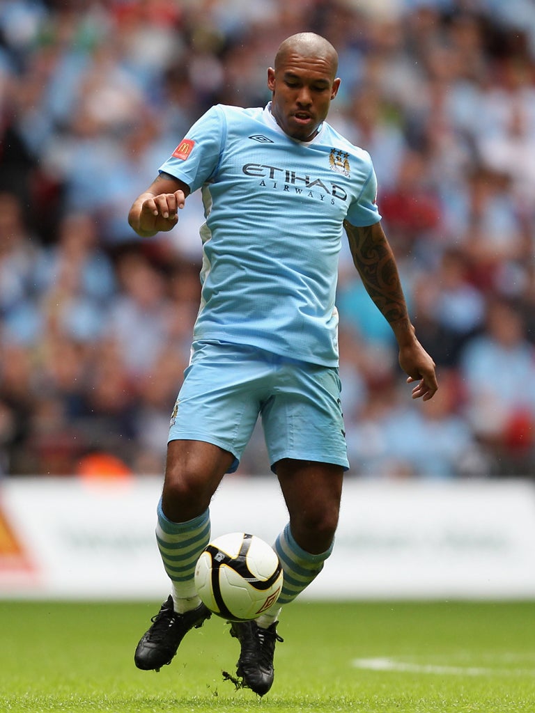 Nigel de Jong is unhappy with his comparatively low wages at City