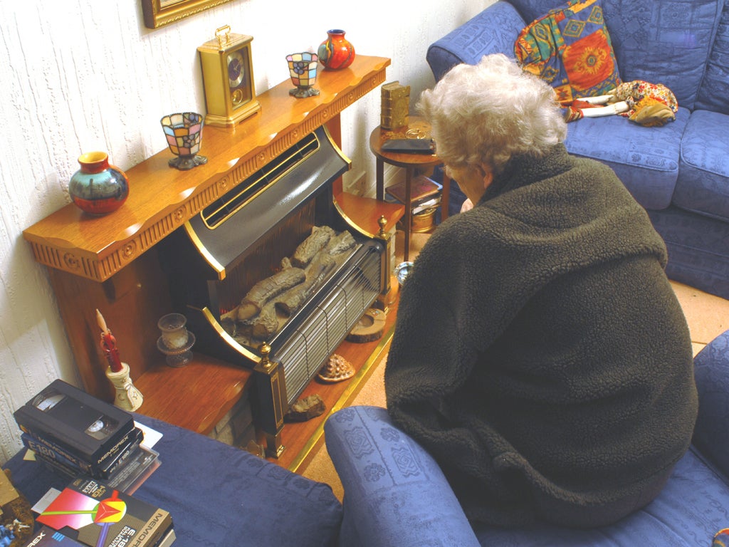 Pensioners are having to choose between heating or eating after a cut in the winter fuel payment from £250 to £200