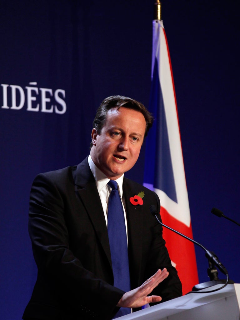 David Cameron: 'This is all just the mechanics under the car bonnet to make the car work better'