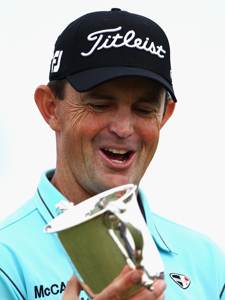 Australia's Greg Chalmers enjoys winning the Australian Open
