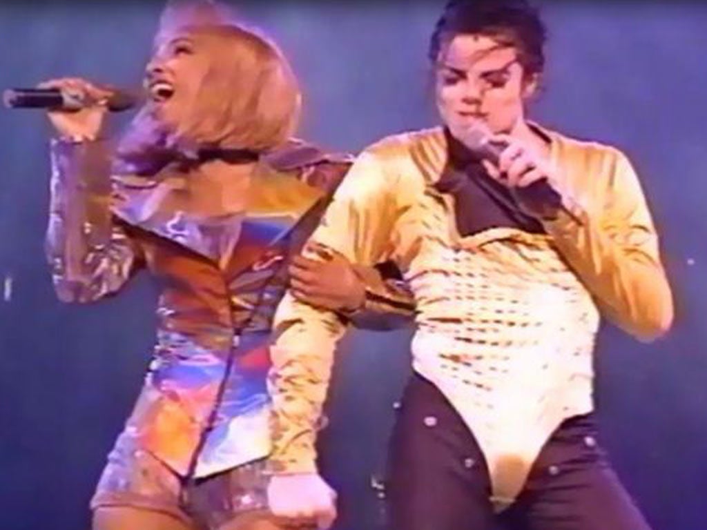 Michael Jackson in scenes from the film, recorded in Buenos Aires, which will be auctioned in London this month