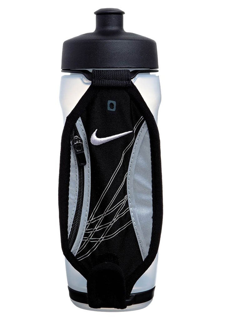 <p>1. Nike running handheld water bottle</p>
<p>£10, store.nike.com</p>
<p>Make sure you take a drink on winter runs. Any bottle will do but I prefer one with a lid and hand strap.</p>