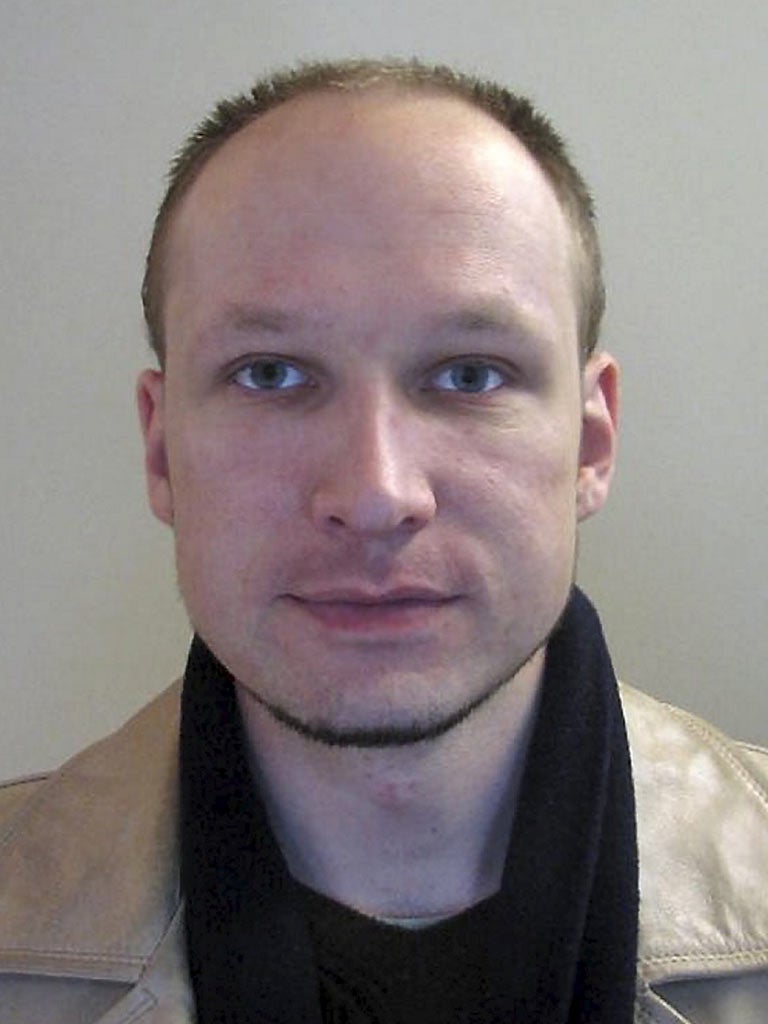 Breivik asked if he could address the public gallery, but was bluntly refused by the judge