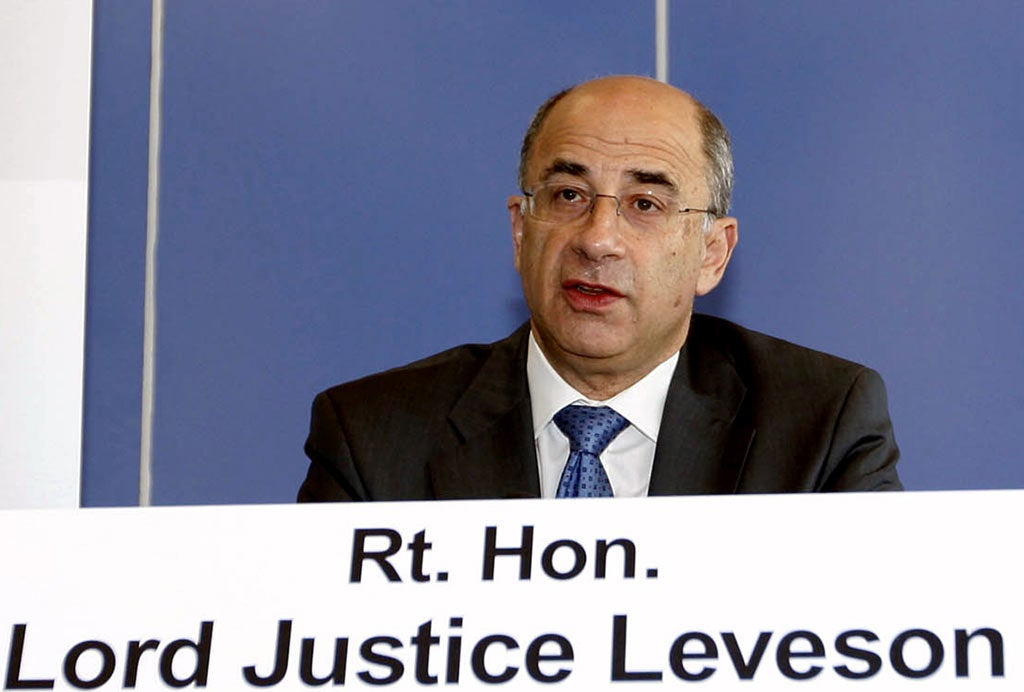 Lord Justice Leveson