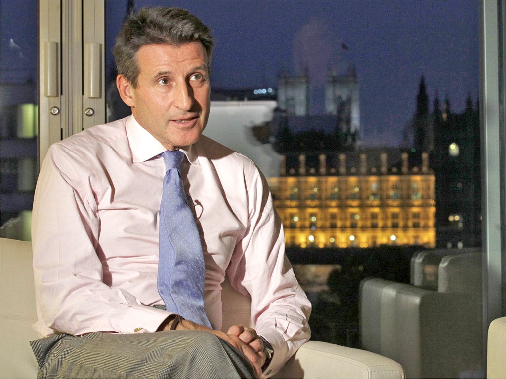 London committee chairman Sebastian Coe