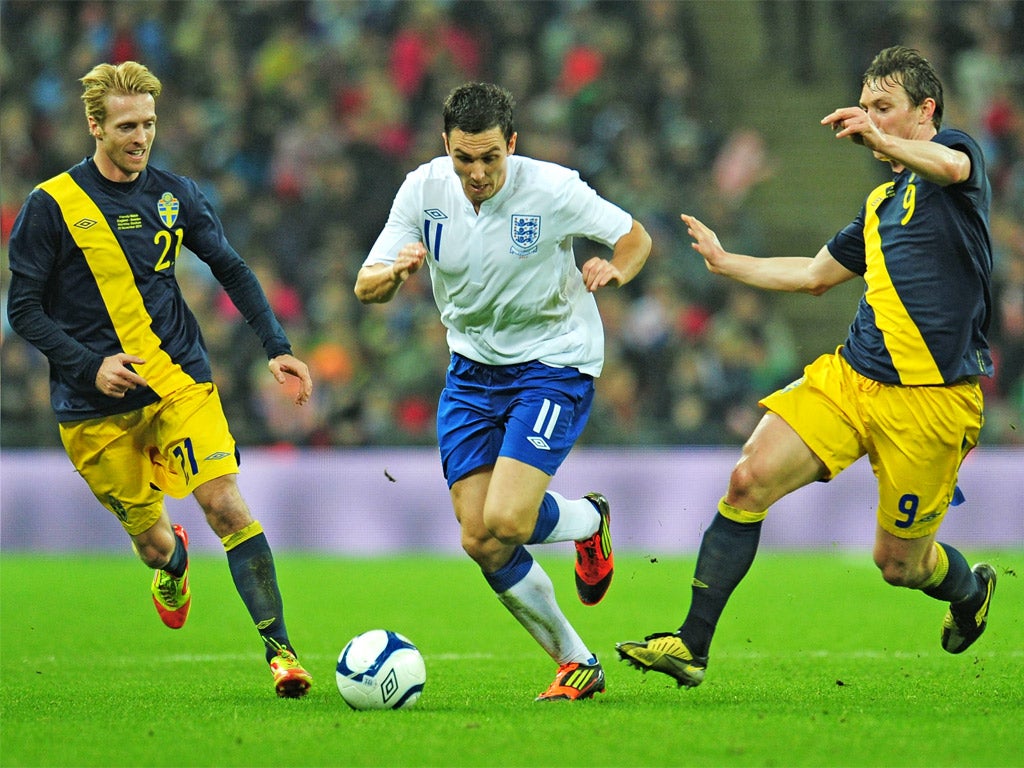 The lively Stewart Downing put in at least three outstanding crosses