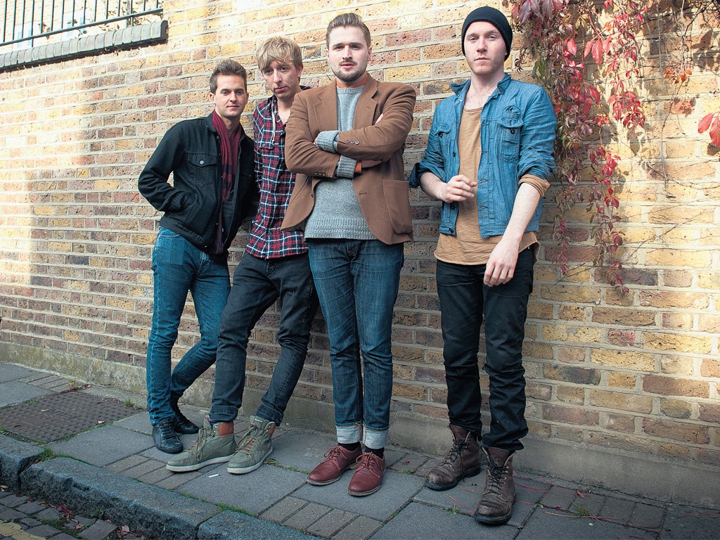 Off the wall: Wild Beasts in Dalston, north-east London