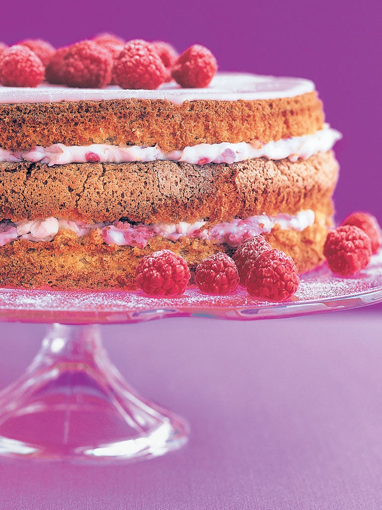 Baked goods from Annie Bell's 'Gorgeous Cakes' book