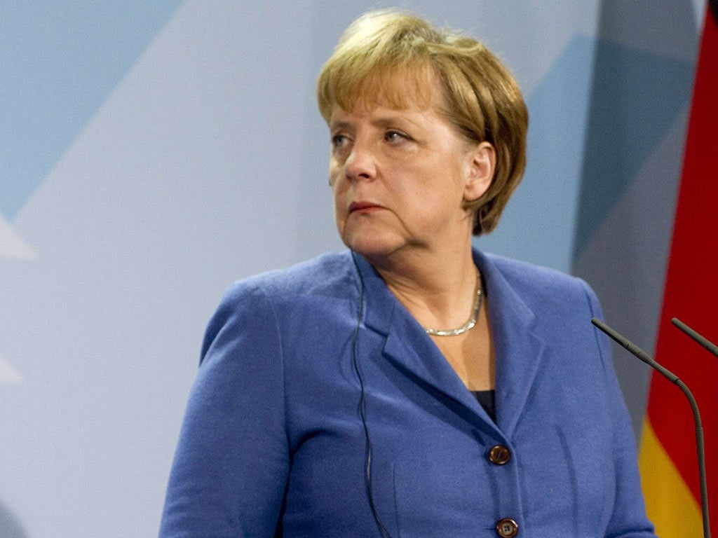 Angela Merkel has already threatened that the 17 countries in the euro will adopt their own treaty