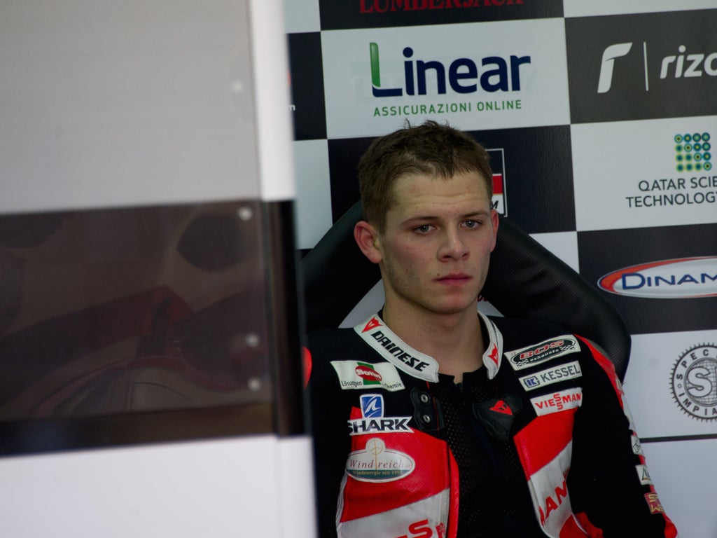 Moto2 world champion Stefan Bradl