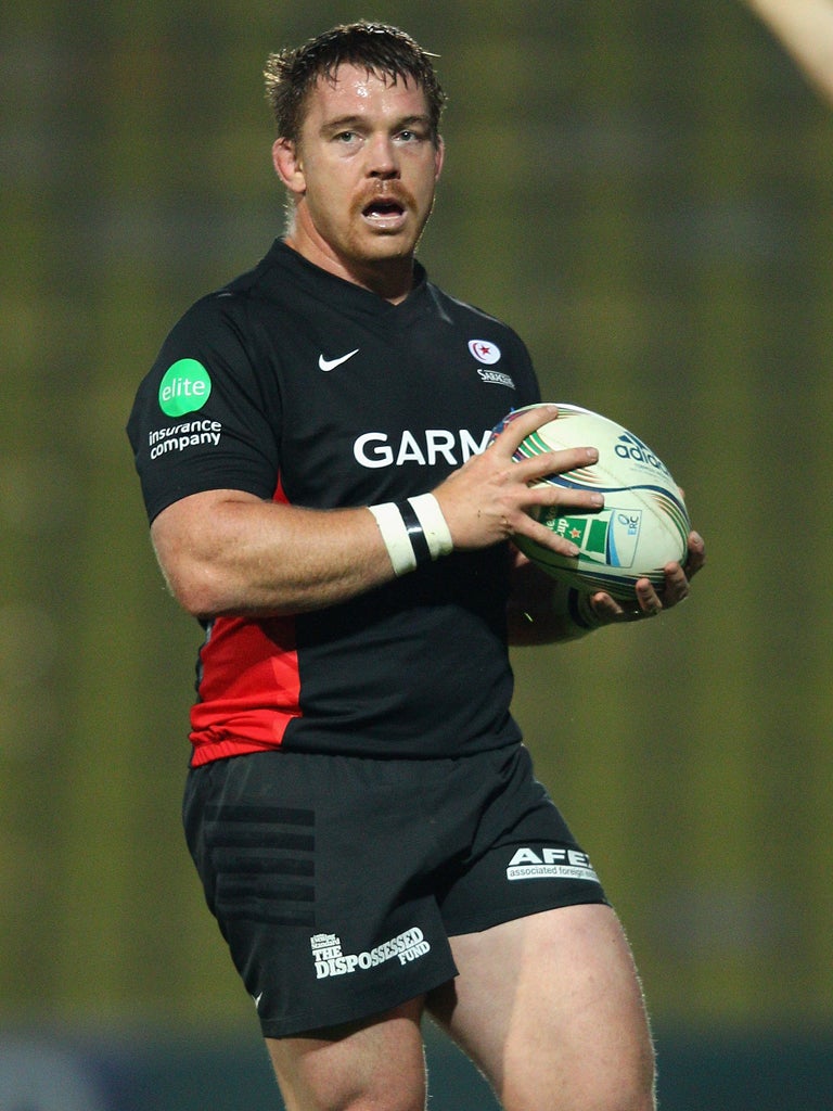 John Smit: The Springbok World Cup-winning captain will add weight
to Saracens' cause in France