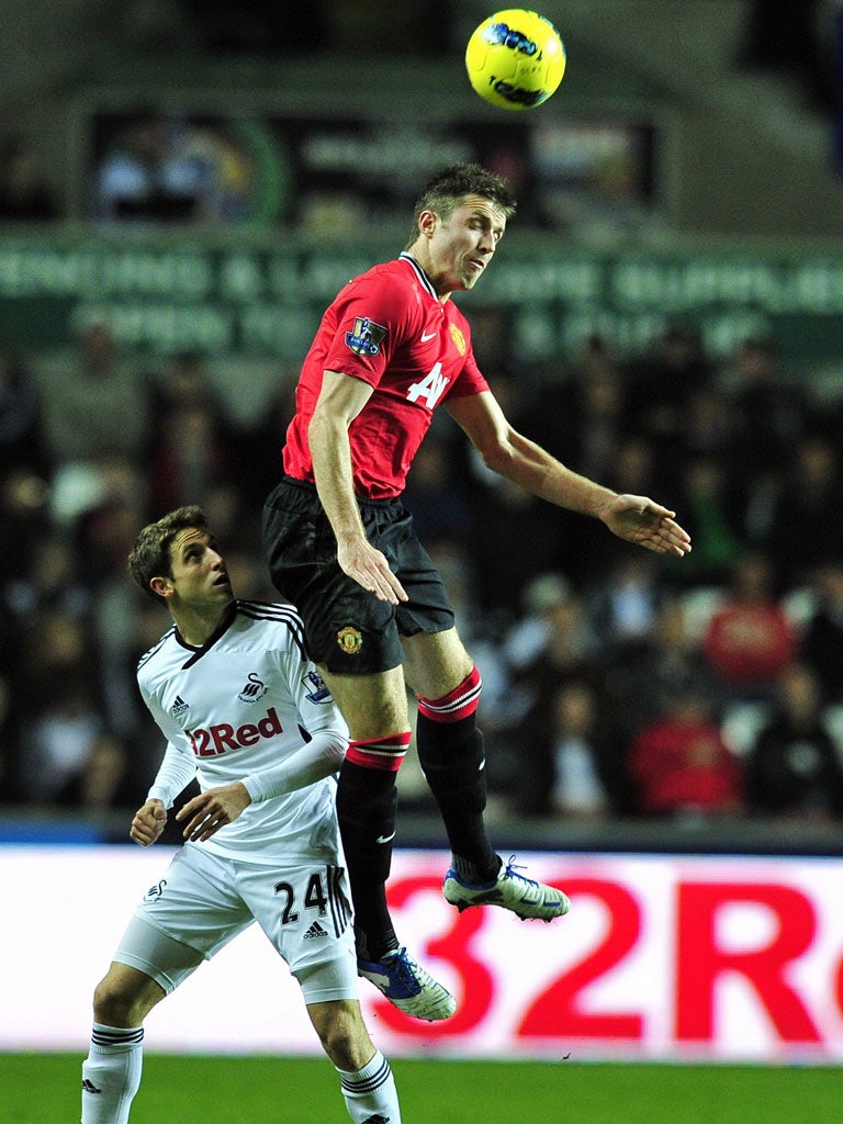 The‘outstanding’ Michael Carrick’s return to form gives United options