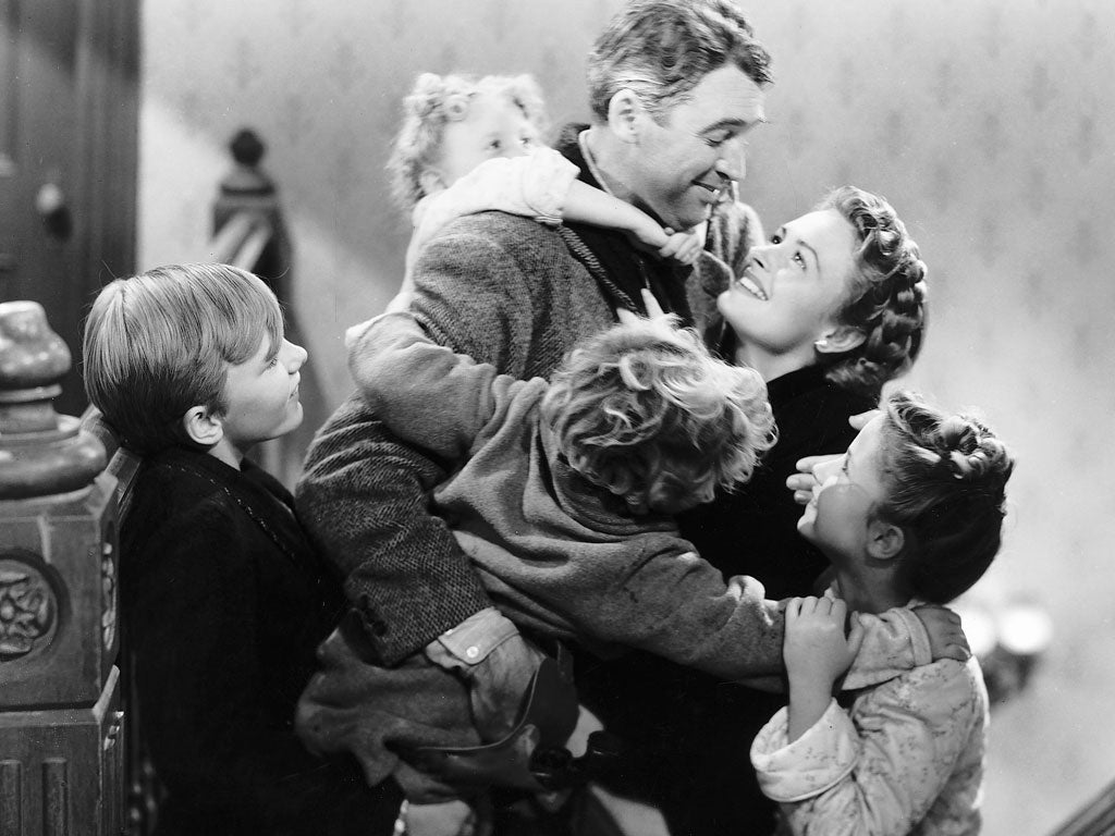 What a cracker: James Stewart in Frank Capra's 'It's A Wonderful Life'