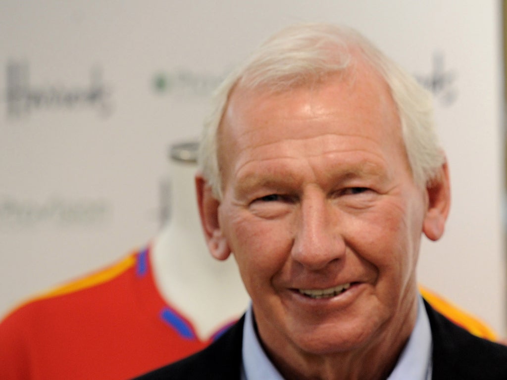 Former Arsenal great Bob Wilson