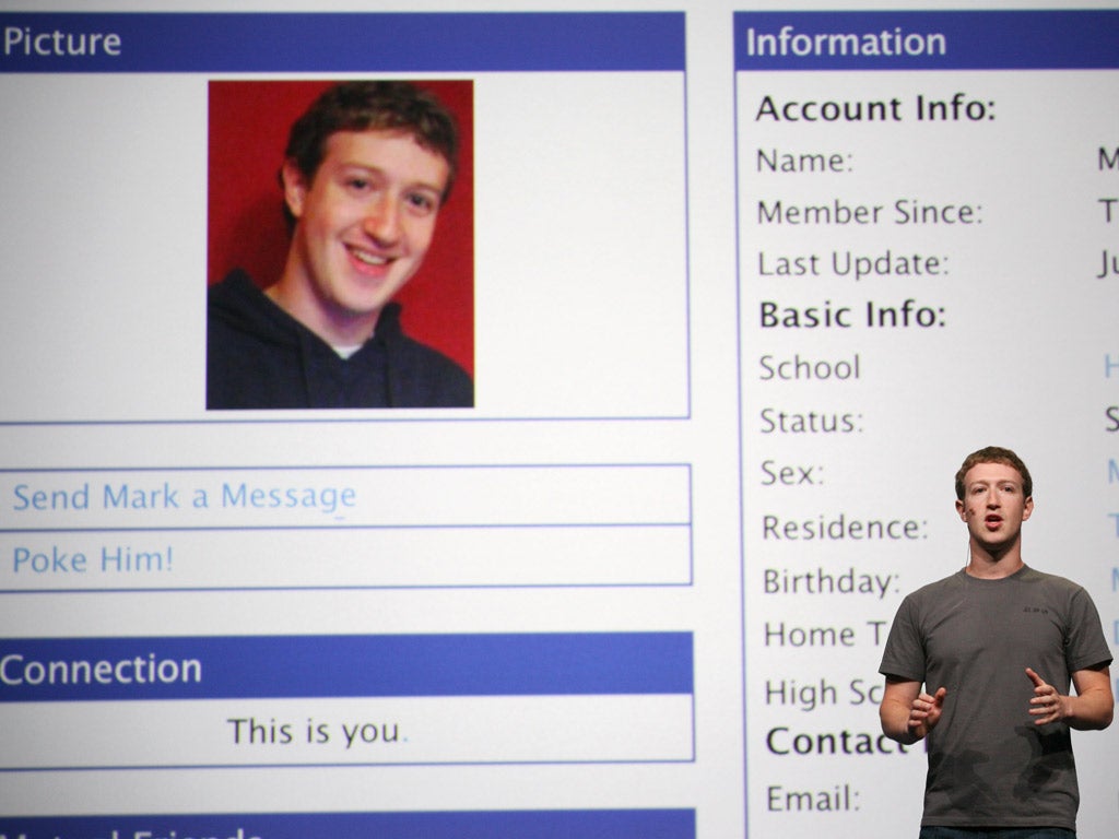 Facebook CEO Mark Zuckerberg