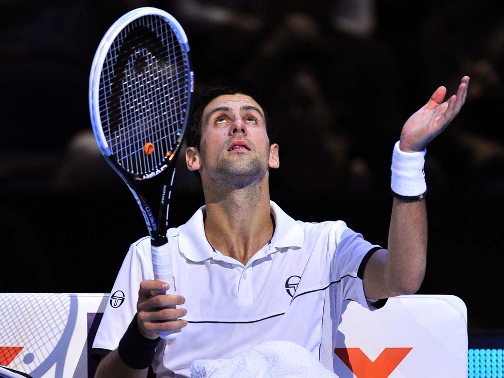 Djokovic's incredible form has dropped off in the tail end of the season