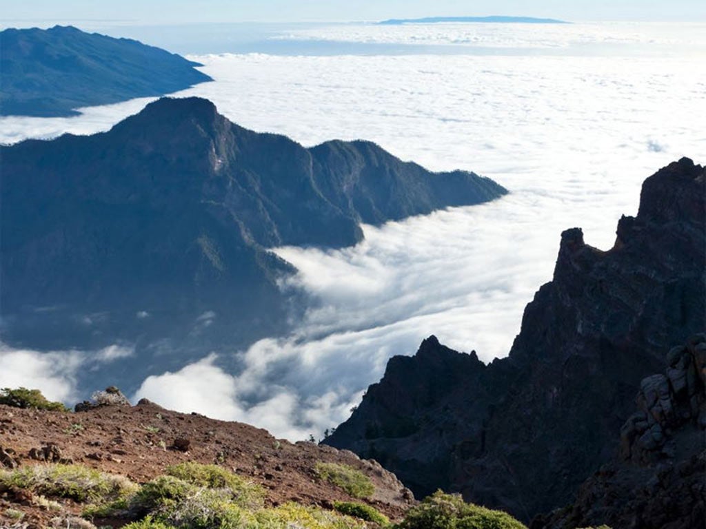 Cloud cover: the Caldera de Taburiente