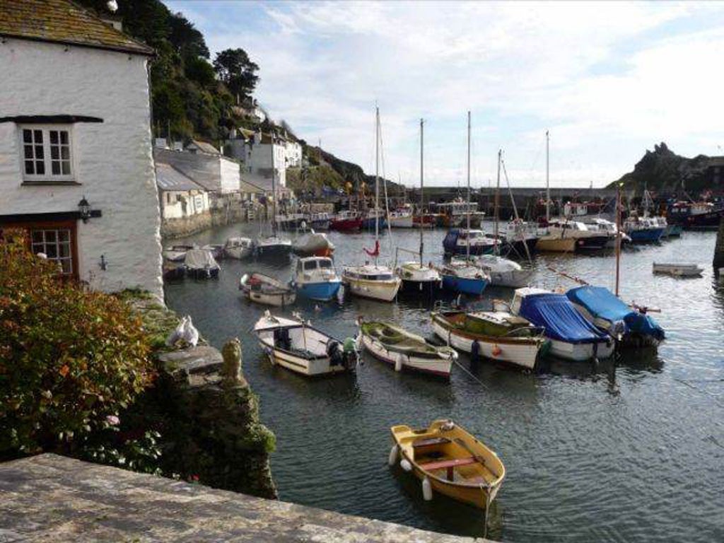 Polperro harbour