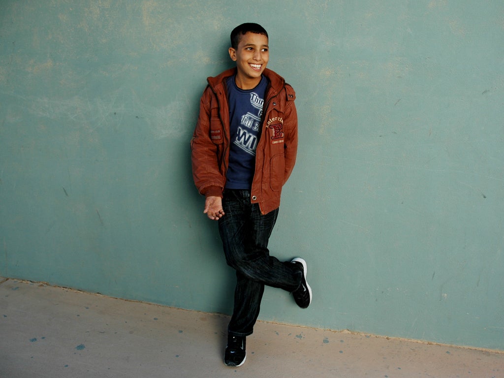 Nurden, 12, has no lasting damage after a bullet exploded in his hand