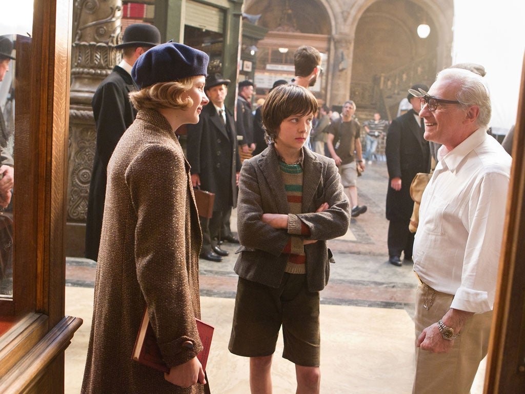 Sure shot: Scorsese on the set of 'Hugo'