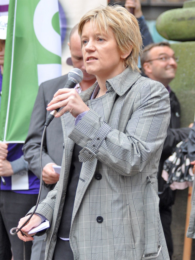 Clare Williams, health worker and Unison representative: 'This is about making public-sector workers contribute even more'