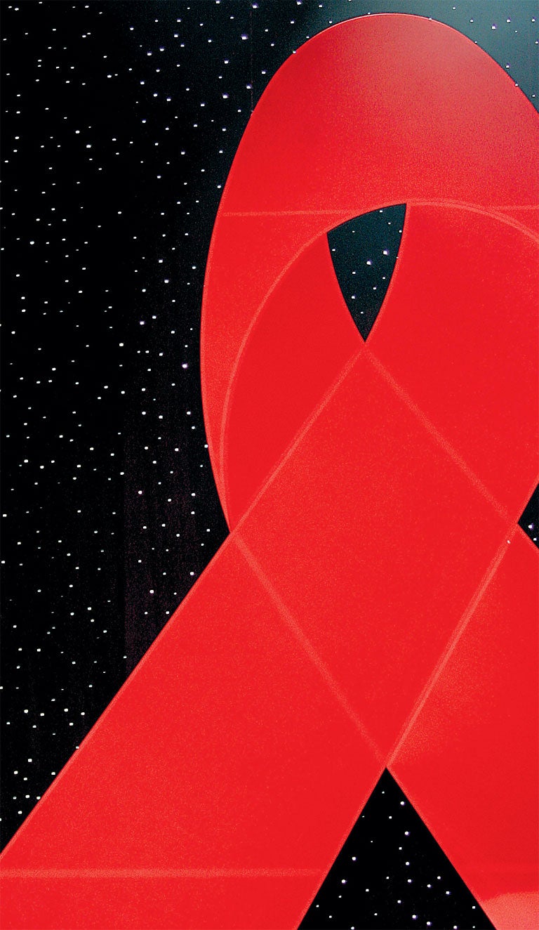 5.6m people in South Africa with HIV/Aids – the largest
epidemic in the world