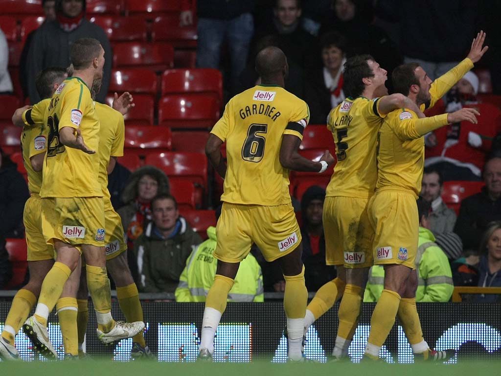 Palace were shock winners at Old Trafford