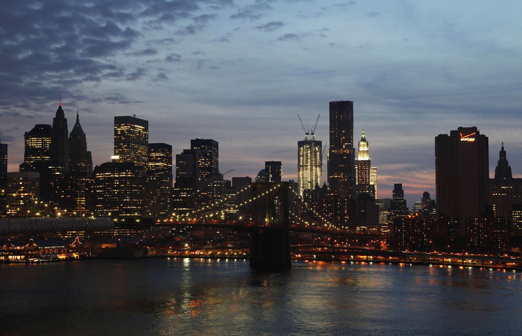 City states of mind: The New York skyline before the 9/11 attacks