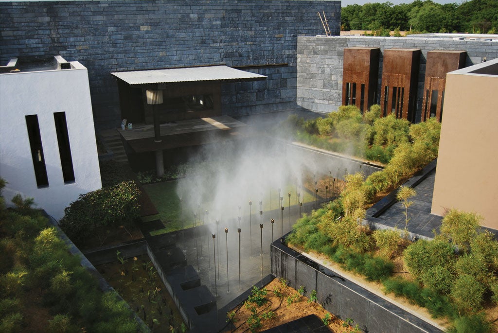 Halfway Retreat, India, featured in Futurescapes