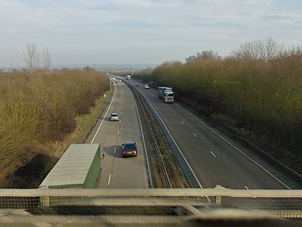 The view from West Hanningfield bridge