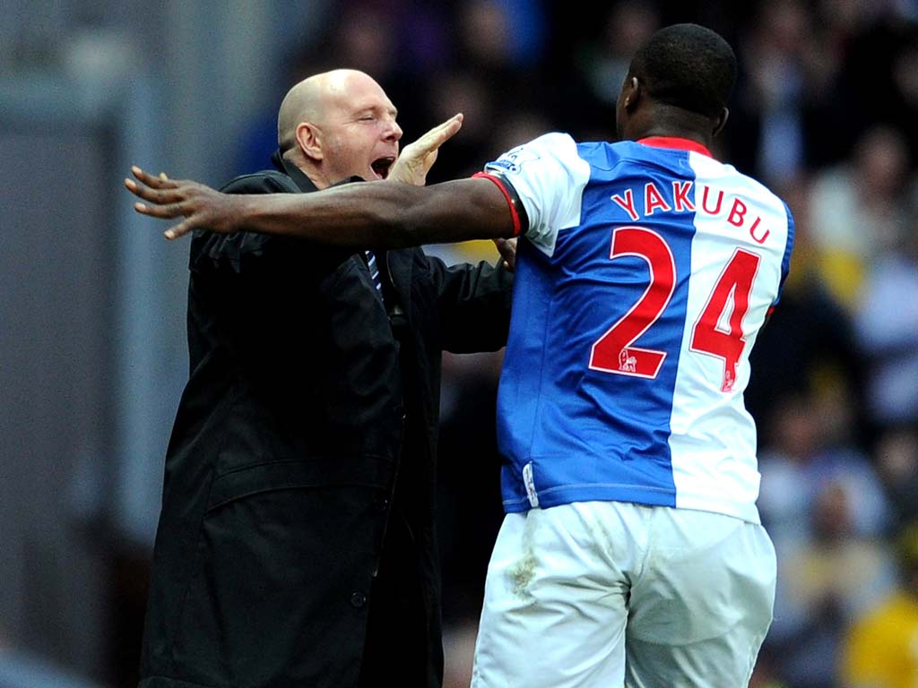 Steve Kean was booed despite a win for Blackburn