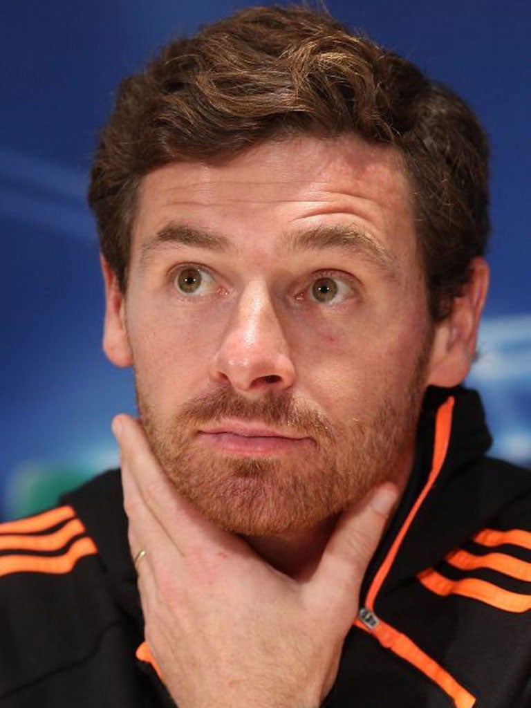 Andre Villa-Boas: The Chelsea manager is unwilling to contemplate
defeat tonight