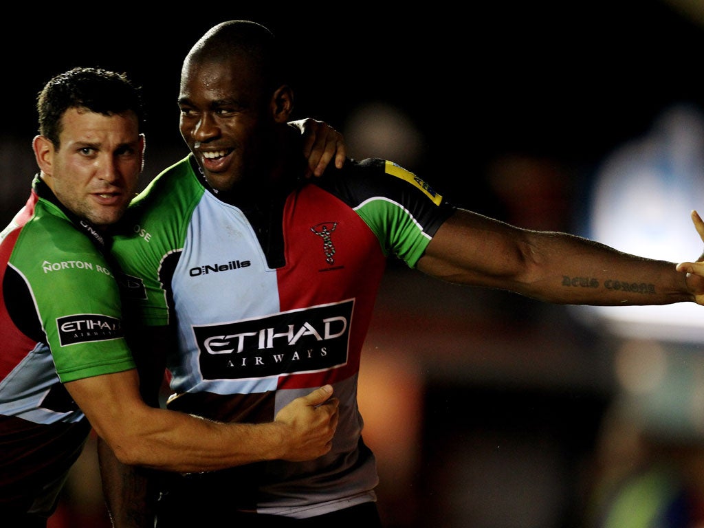 Hugo Monye (right): 'Being at Harlequins is not all about the playing, it becomes a part of your life'