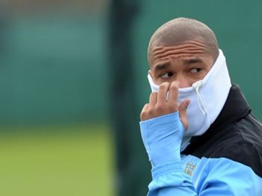 Nigelde Jong: City's Dutch international says the Premier League is the club's priority