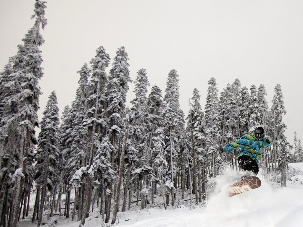 The snow-sports fans are already out in force in Whistler